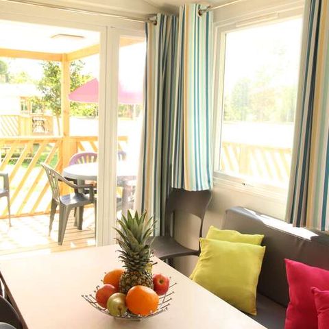 Stacaravan 6 personen - Comfort Stacaravan 3 Slaapkamers 6 Personen
