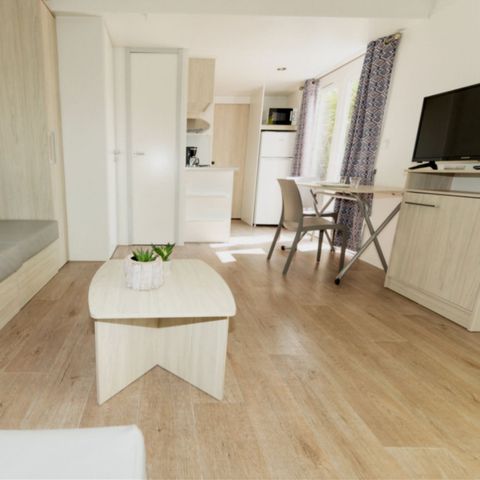 Stacaravan 4 personen - Confort+ 2 slaapkamers 4 personen