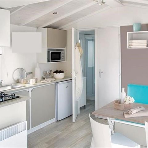 Stacaravan 4 personen - Loisir Confort 2bed. 4pers. - 20m2 Geïntegreerd terras - SAM