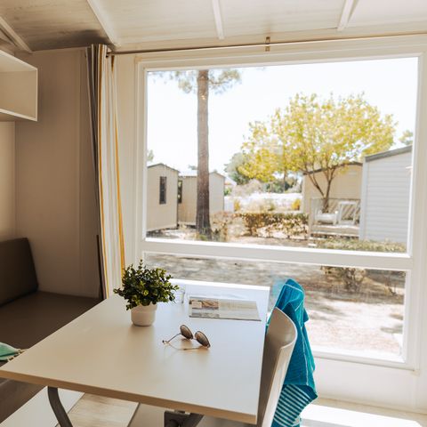 Stacaravan 4 personen - DIM - LOISIR CONFORT 2bed/4p - 20m² - Geïntegreerd terras