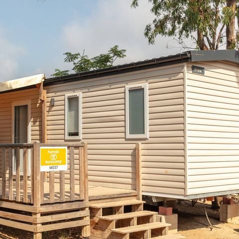 Stacaravan 4 personen - Mobile-home | Comfort | 2 Slaapkamers | 4 Pers. | Verhoogd terras | 1 badkamer