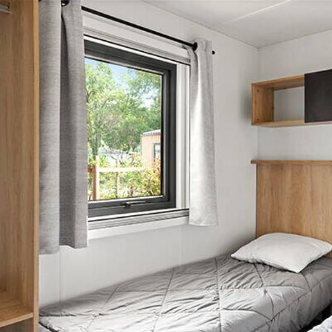 Stacaravan 6 personen - Mobile-home | Premium | 3 slaapkamers | 6 pers. | Lounge terras | 1 badkamer | Airconditioning