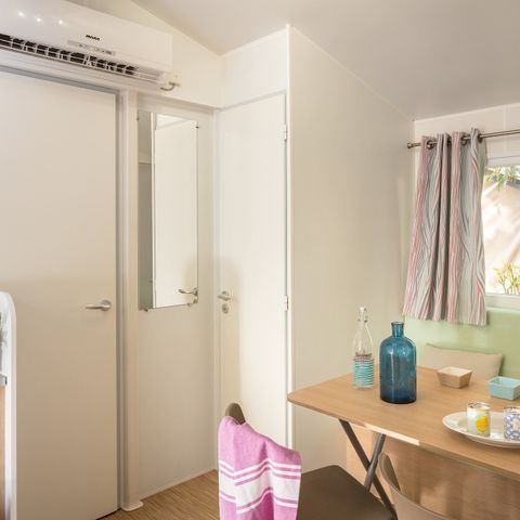 Stacaravan 6 personen - Mobile-home | Comfort | 3 Slaapkamers | 6 Pers. | Verhoogd terras | Airconditioning
