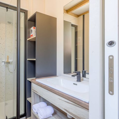 Chalet 5 personen - Chalet | Comfort | 2 Slaapkamers | 5 Pers | Enig terras | 1 badkamer | Airconditioning