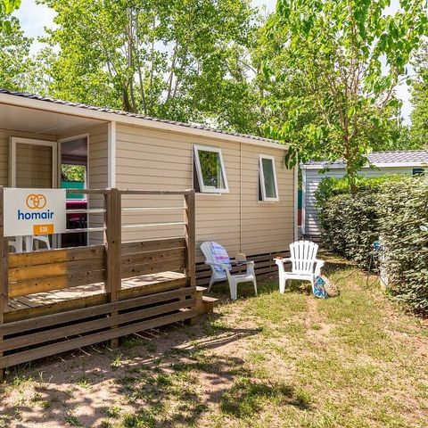 Stacaravan 4 personen - Mobile-home | Premium | 2 slaapkamers | 4 pers. | Enkel terras | Airconditioning