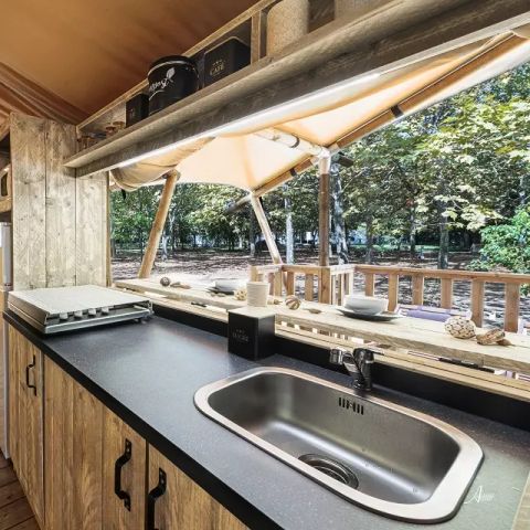 Tent 5 personen - Luxe Lodge 3 Kamers 4/5 Personen