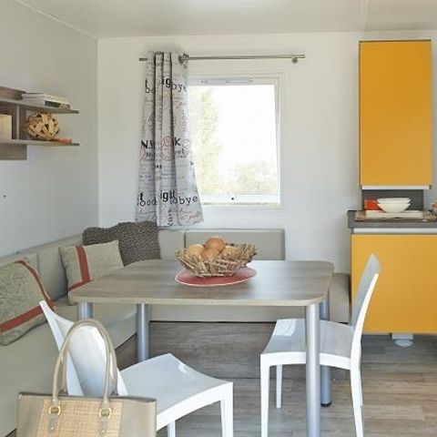 Stacaravan 4 personen - Declick 2 slaapkamers / 2 badkamers - Uitzicht op zee