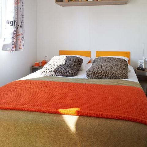 Stacaravan 4 personen - Declick 2 slaapkamers / 2 badkamers - Uitzicht op zee