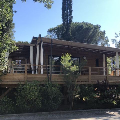 LODGE 7 personen - Lodge Prestige Pilotis Côte Montagne 7P 3CH