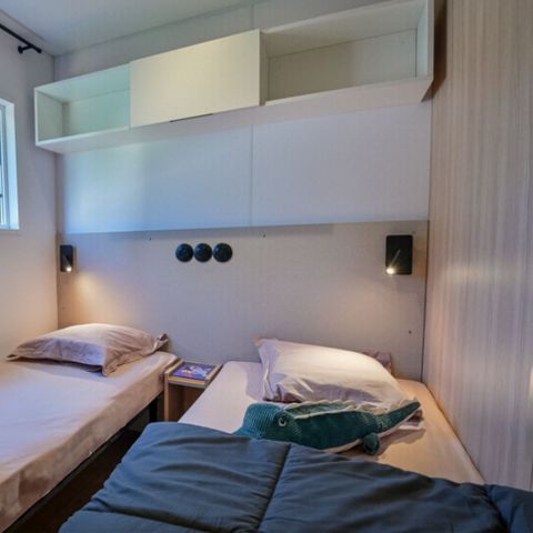 Stacaravan 10 personen - Cottage Premium Tribu SPA 10P 5CH