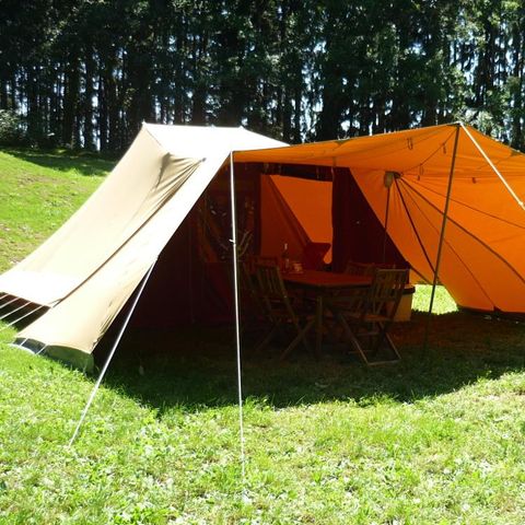 Tent 6 personen - Grote De Waard tent - zonder sanitair