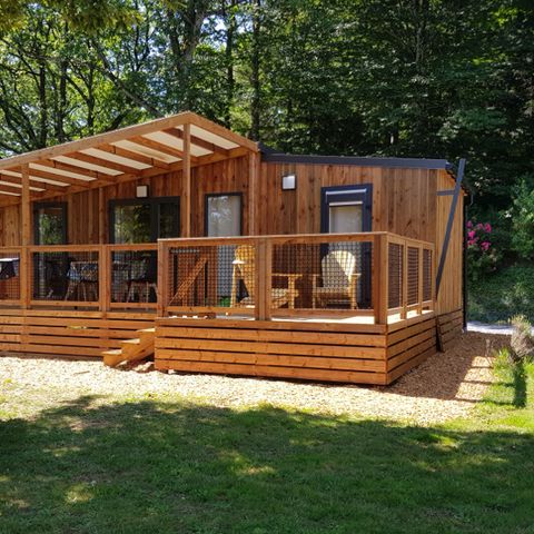 Chalet 4 personen - Eco-Lodge Manyara 34 m² (34 m²)