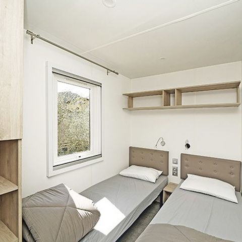Stacaravan 6 personen - Mobile-home | Comfort XL | 3 slaapkamers | 6 pers. | Terras | Klimaat.