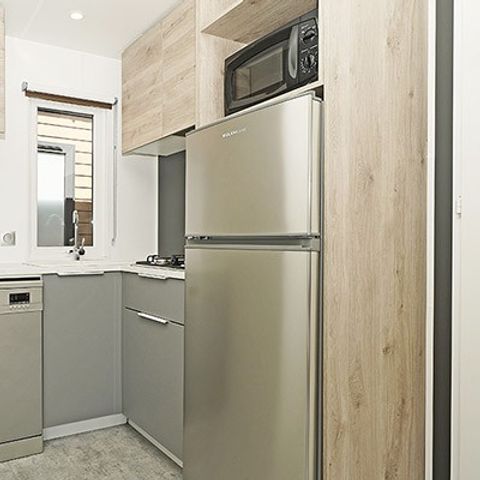 Stacaravan 6 personen - Mobile-home | Comfort XL | 3 slaapkamers | 6 pers. | Terras | Klimaat.