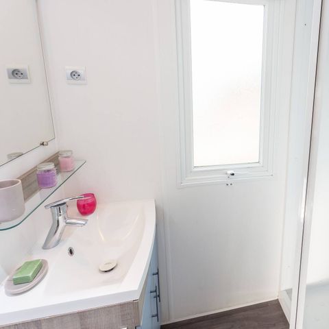 Stacaravan 6 personen - Mobile-home | Comfort | 3 Slaapkamers | 6 Pers. | Terras Lounge | Klimaat.
