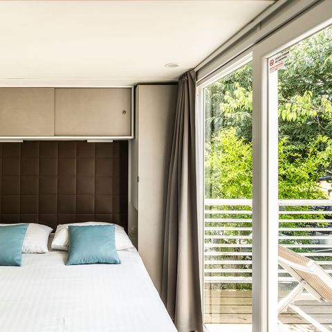 Stacaravan 5 personen - Superior Camping Home 4+2 met twee slaapkamers