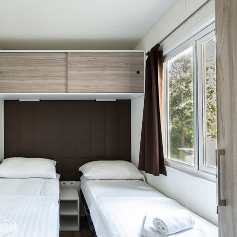 Stacaravan 6 personen - Camping Home Grand Premium 6+1 met drie slaapkamers