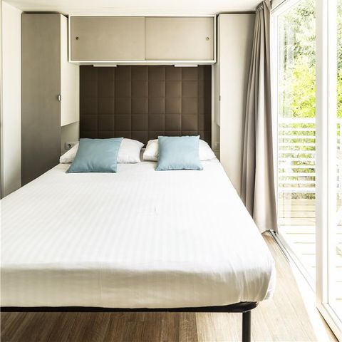 Stacaravan 6 personen - Superior Camping Home 4+2 met twee slaapkamers