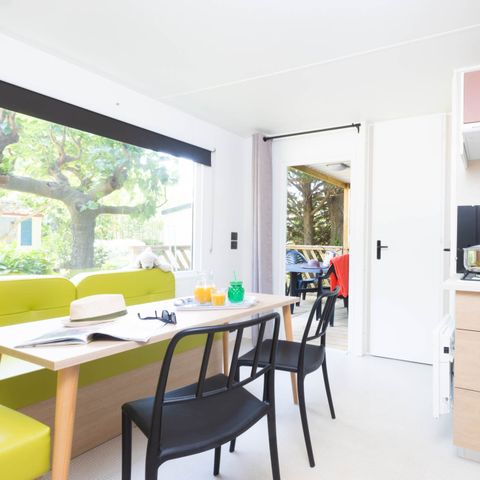 Stacaravan 4 personen - Mobile-Home LOGGIA2 CLIM / TV