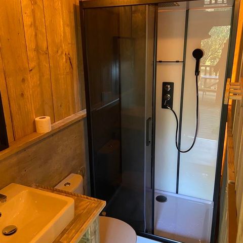 Safaritent 4 personen - 2-slaapkamer lodgetent