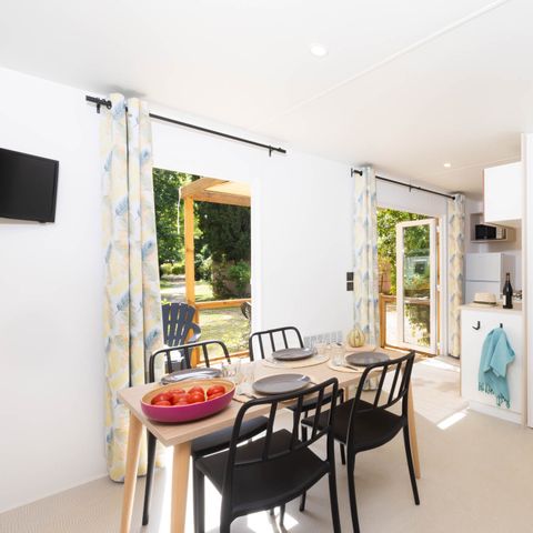 Stacaravan 5 personen - Stacaravan RIVIERA SUITE CLIM / TV