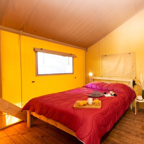 tent 5 personen - 2-slaapkamer PMR lodge