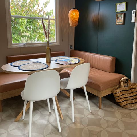 Stacaravan 4 personen - Créole 32 m² - 3 kamers - 2 slaapkamers - Airconditioning