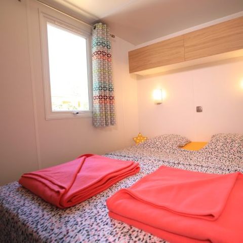 Stacaravan 4 personen - Hawaï - 32 m² - 2 slaapkamers - Jacuzzi