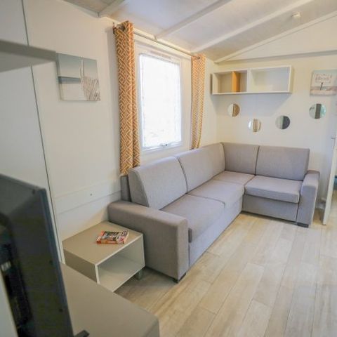 Stacaravan 6 personen - Bora-Bora - 38m² - 3 kamers - airconditioning