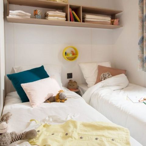 Stacaravan 6 personen - Maïao 36 m² - 4 kamers - 3 slaapkamers - Airconditioning en TV