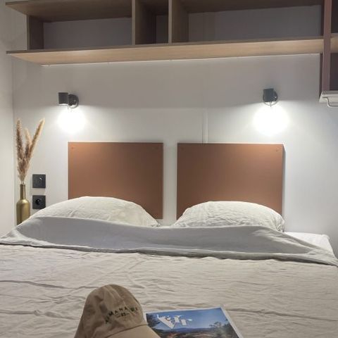 Stacaravan 6 personen - Maïao 36 m² - 4 kamers - 3 slaapkamers - Airconditioning en TV