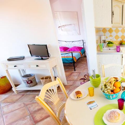Appartement 4 personen - 3-kamer appartement Home 45 m² - 2 slaapkamers - Airconditioning en TV