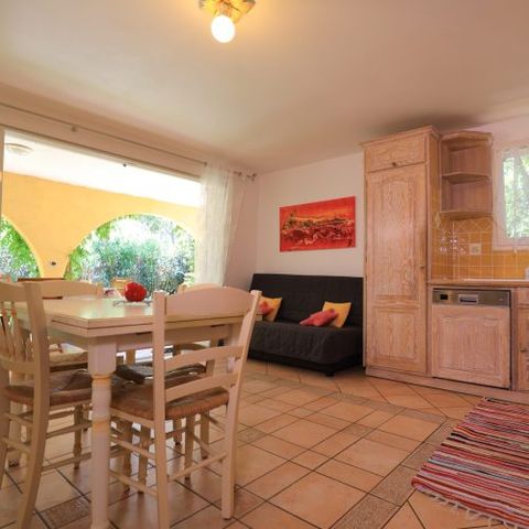 Appartement 4 personen - 2-kamer appartement 40m² - 1 slaapkamer - douche - TV - jacuzzi