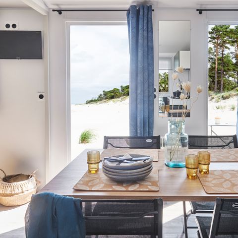 Stacaravan 5 personen - Stacaravan met 2 slaapkamers en airconditioning LAVANDE (27m²)