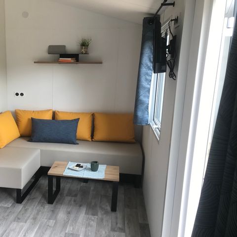 Stacaravan 5 personen - Stacaravan met 2 slaapkamers en airconditioning LAVANDE (27m²)