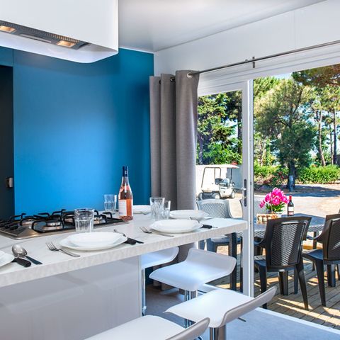 Stacaravan 4 personen - COTTAGE VIP 2 SLAAPKAMERS