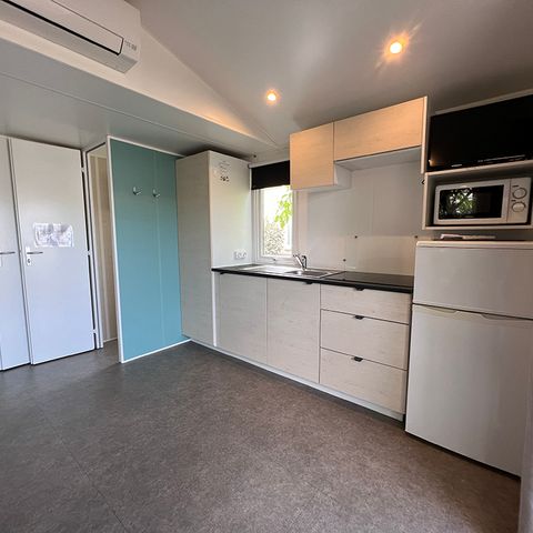 Stacaravan 6 personen - Huis TI - 30m² - 2 kamers