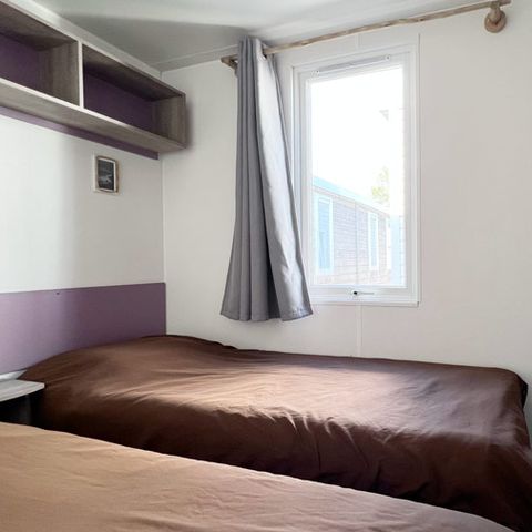 Stacaravan 4 personen - Loggia - 25m² - 2 kamers - airconditioning