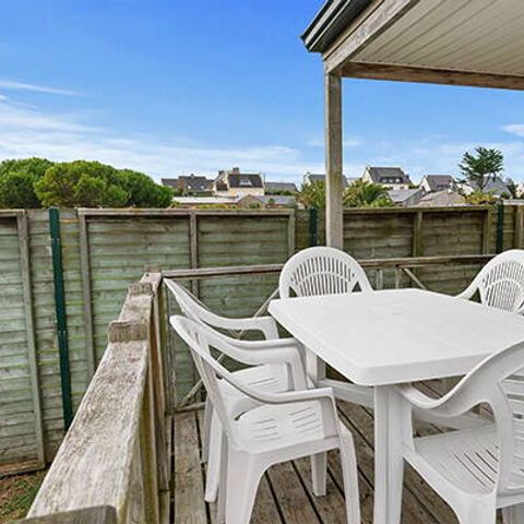 Stacaravan 4 personen - Klassiek | 2 slaapkamers | 4 pers. | Eén terras | 1 badkamer