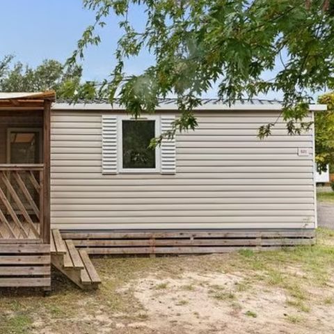 Stacaravan 4 personen - Mobile-home | Comfort | 2 Slaapkamers | 4 Pers. | Single terras | Air-con.