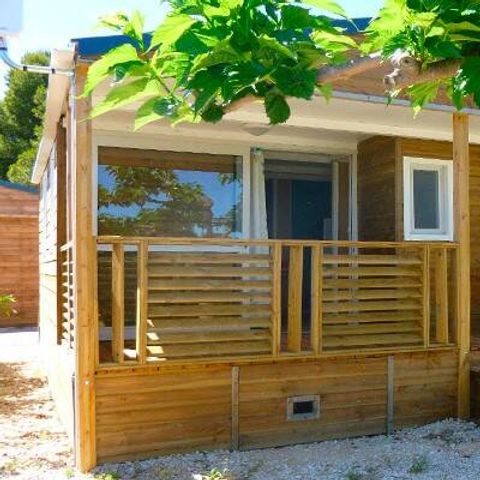 Chalet 5 personen - Chalet | Klassiek | 2 Slaapkamers | 5 Pers | Verhoogd terras | Airconditioning | TV