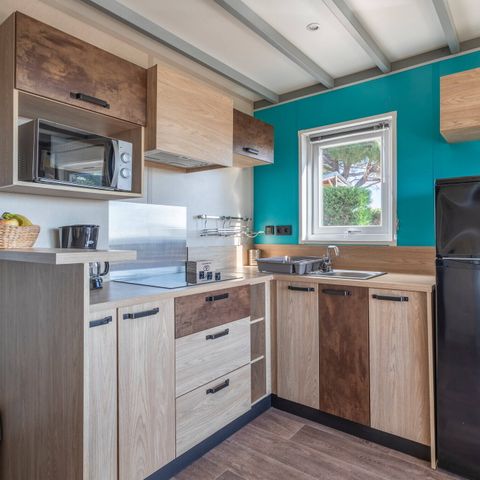 Chalet 5 personen - Chalet | Comfort | 2 Slaapkamers | 5 Pers | Verhoogd terras | Airconditioning | TV