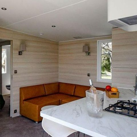 Stacaravan 4 personen - Lodge - 2 tot - Met airconditioning Plancha