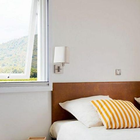 Stacaravan 4 personen - Lodge - 2 tot - Met airconditioning Plancha