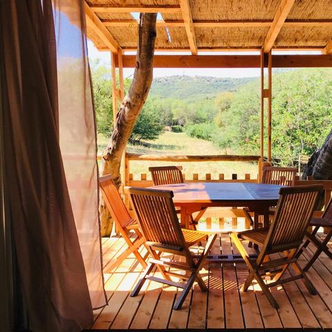 Lodge 6 personen - Natuur