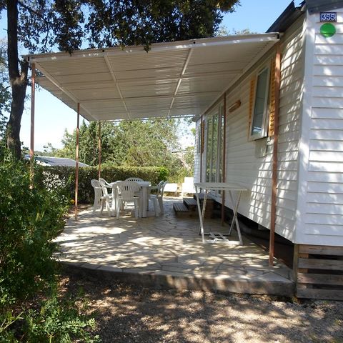 Stacaravan 4 personen - Cottage A - 2 slaapkamers - 4 personen