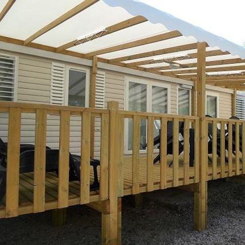 Stacaravan 6 personen - Privilège Espace B - 3 slaapkamers - 6 slaapplaatsen