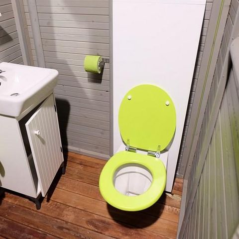 Kampeerplaats - Premium + privé badkamer