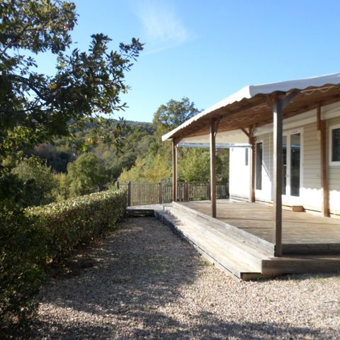 Stacaravan 6 personen - Cottage Espace A - 3 slaapkamers - 6 personen