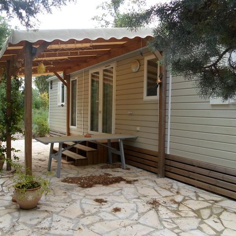 Stacaravan 6 personen - Cottage Espace A - 3 slaapkamers - 6 personen